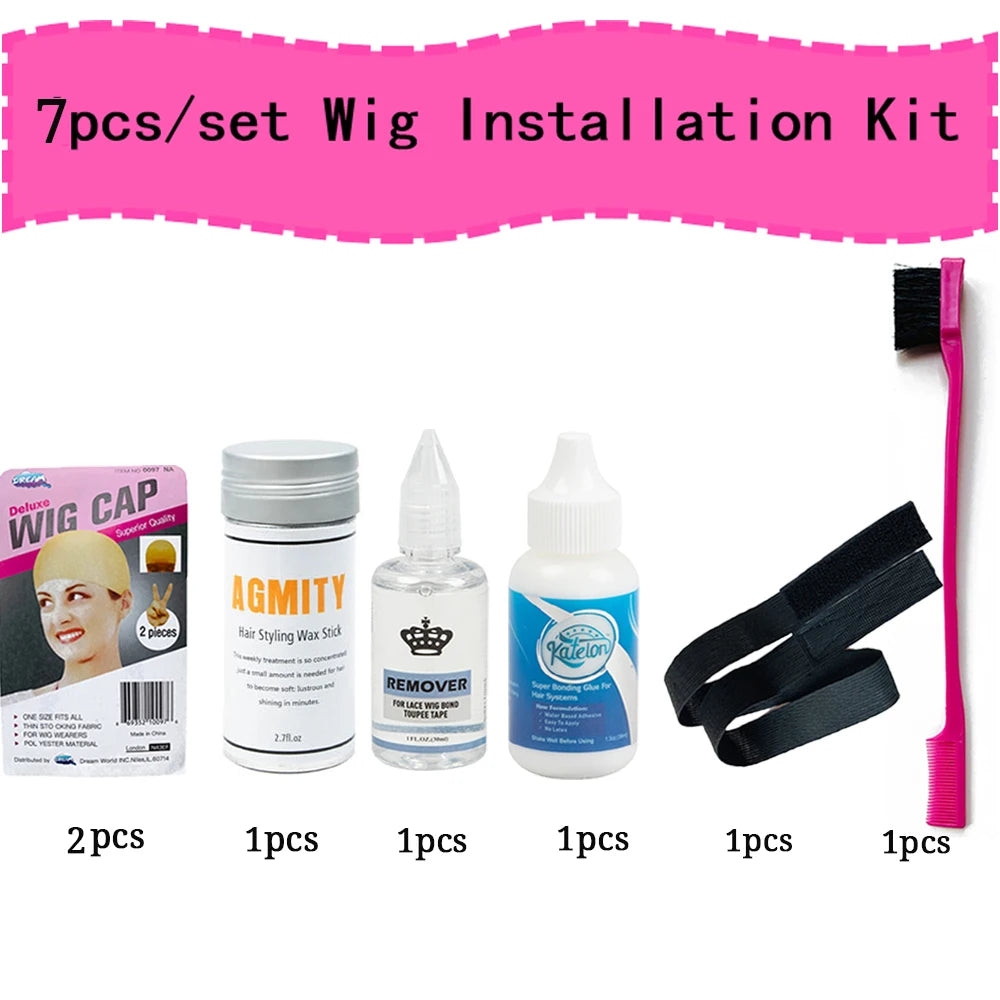 7pcs Set Wig Installation Kit