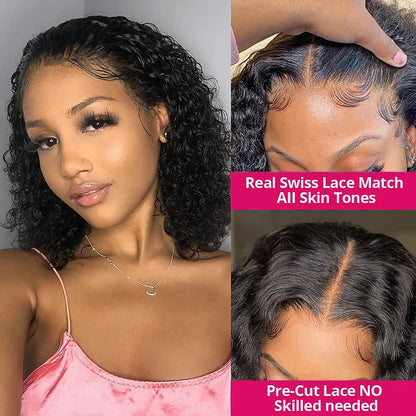 Curly Lace Wig For Women