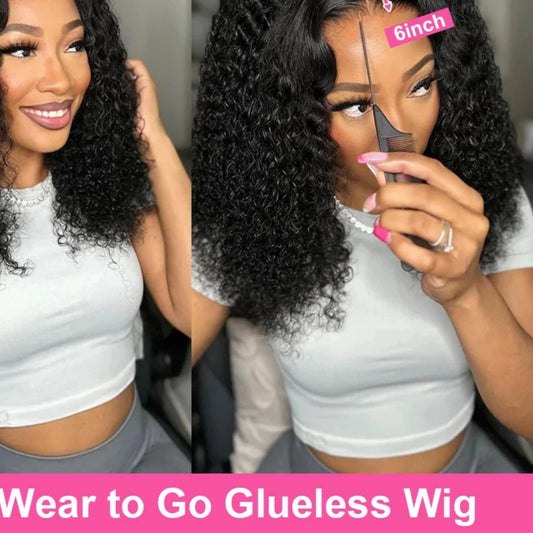 Curly Deep Wave Human Hair Wigs