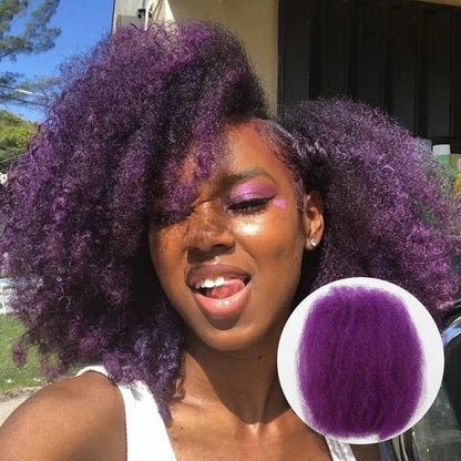 Afro Kinky Bulk Human Hair